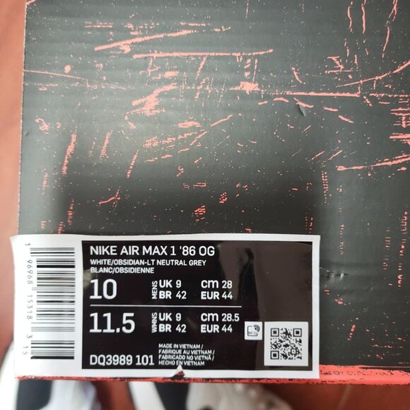 Nike Air Max 1 '86 - Big Bubble Obsidian - Picture 7 of 7